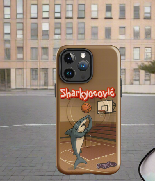 ‘Sharkyocovíc’ MagSafe® tough case for iPhone®